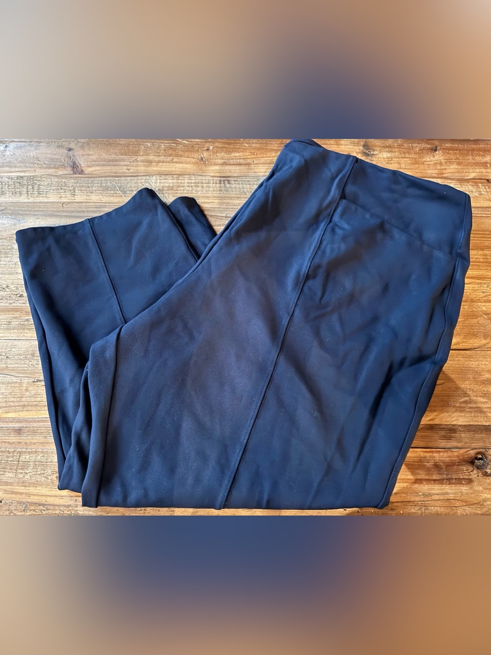 Old Navy Dark Blue Stevie Straight High-Rise Leggings in Navy